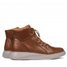 Buty męskie 4124 brązowe