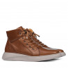 Buty męskie 4124 brązowe