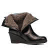 Damskie botki 3349 czarne