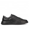 Buty casual/sportowe męskie 924 czarne