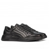 Buty casual/sportowe męskie 924 czarne