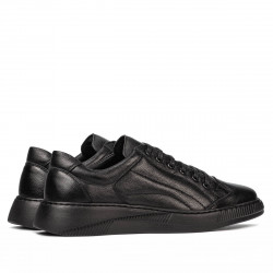 Buty casual/sportowe męskie 924 czarne