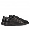 Buty casual/sportowe męskie 924 czarne
