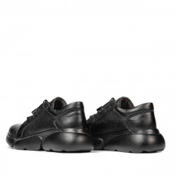 Damskie buty casual 6032 czarne