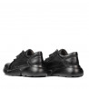 Damskie buty casual 6032 czarne