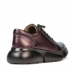 Damskie buty casual 6032 w perłowym fiolecie