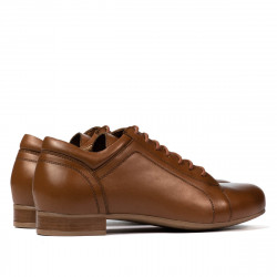 Buty casual damskie 6031 brązowe