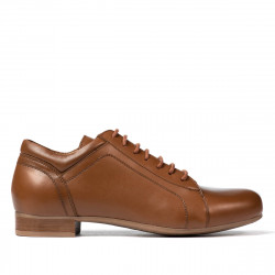 Buty casual damskie 6031 brązowe