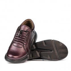Damskie buty casual 6032 w perłowym fiolecie