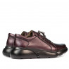 Damskie buty casual 6032 w perłowym fiolecie