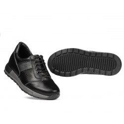 Dziecięce buty 2005 czarne+szare