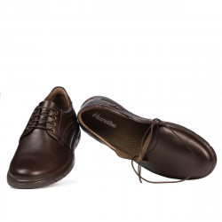 Buty casual męskie 926 kawa