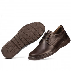 Buty casual męskie 926 kawa