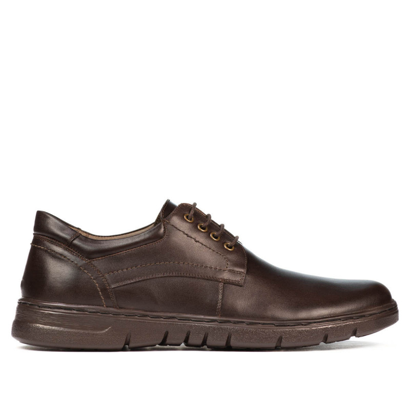 Buty casual męskie 926 kawa