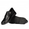 Buty casual męskie 926 czarne