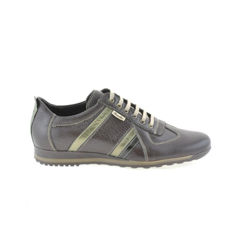 Buty sportowe męskie 711 kawa