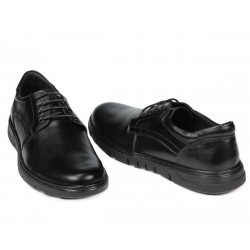 Buty casual męskie 926 czarne