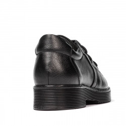 Damskie buty casual 6026 czarno-kombinowane