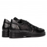 Damskie buty casual 6026 czarno-kombinowane