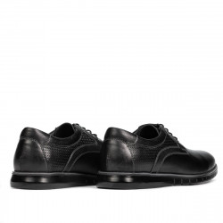 Casualowe buty 929 czarno połączone