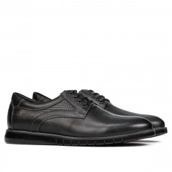 Casualowe buty 929 czarno połączone