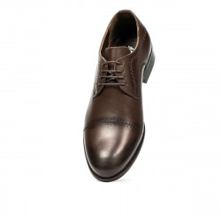 Eleganckie buty męskie (duże rozmiary) 822m a kawa