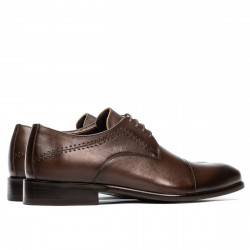 Eleganckie buty męskie (duże rozmiary) 822m a kawa