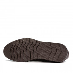 Casualowe buty 929 brązowe łączone