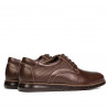 Casualowe buty 929 brązowe łączone