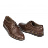 Casualowe buty 929 brązowe łączone