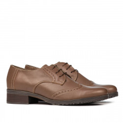 Damskie buty casual 653 capucino