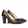Eleganckie buty damskie 1245 kawa
