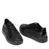 Casual/sportowe buty 6035 czarne kombinowane