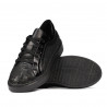 Casual/sportowe buty 6035 czarne kombinowane