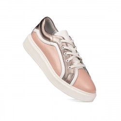 Casual/sportowe buty 6035 różowe kombinowane