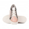 Casual/sportowe buty 6035 różowe kombinowane