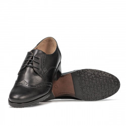 Damskie buty casual 653 czarne
