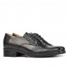 Damskie buty casual 653 czarne