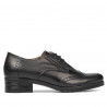 Damskie buty casual 653 czarne