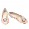 Eleganckie damskie buty 1274 perłowy róż