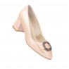 Eleganckie damskie buty 1274 perłowy róż