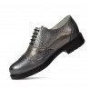 Buty casual damskie 683 szary perłowy