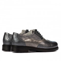 Buty casual damskie 683 szary perłowy