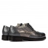 Buty casual damskie 683 szary perłowy