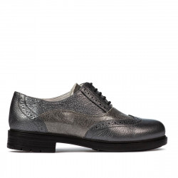 Buty casual damskie 683 szary perłowy