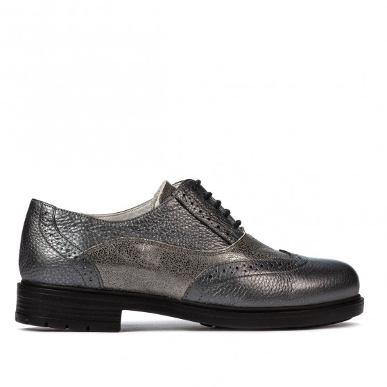 Buty casual damskie 683 szary perłowy