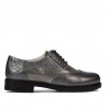 Buty casual damskie 683 szary perłowy