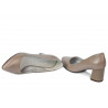 Eleganckie buty damskie 1283 cappuccino