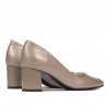 Eleganckie buty damskie 1283 cappuccino