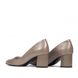 Eleganckie buty damskie 1283 cappuccino